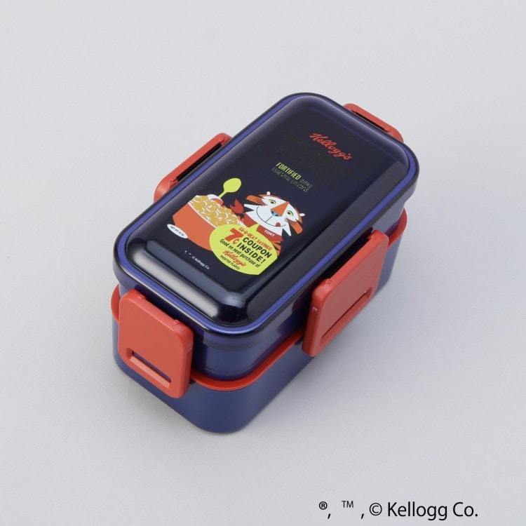 抗菌ふわっとランチボックス2段600ml トニー <Kellogg's 抗菌ふわっとランチボックス2段600ml トニー <Kellogg's