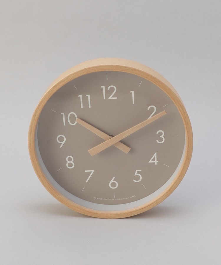 トゥーワントゥーキッチンストア(212 KITCHEN STORE)のキャンパス ウォールクロック S GY その他