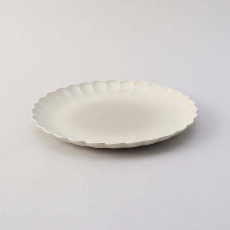 トゥーワントゥーキッチンストア(212 KITCHEN STORE)の花プレート 大 ぼかし塗 BE 食器