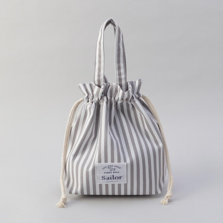 トゥーワントゥーキッチンストア(212 KITCHEN STORE)のSailor ランチバッグ GY ランチ小物・ファブリック