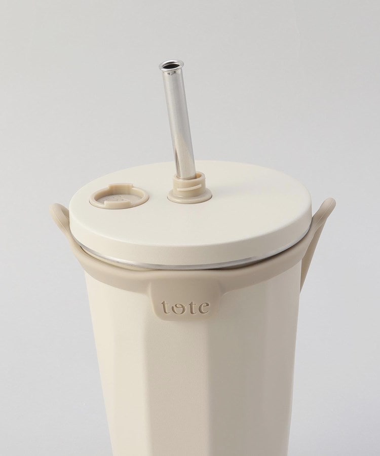 トゥーワントゥーキッチンストア(212 KITCHEN STORE)のストロー付2wayタンブラー570ml アイボリー5