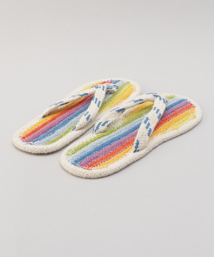 トゥーワントゥーキッチンストア(212 KITCHEN STORE)のコットンサンダル レインボー L3