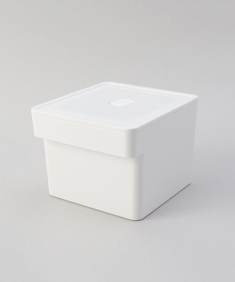 トゥーワントゥーキッチンストア(212 KITCHEN STORE)の電子レンジ・食洗機対応 ザル付き保存容器 WH 山崎実業 ＜tower タワー＞1