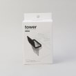 トゥーワントゥーキッチンストア(212 KITCHEN STORE)のフィルムフック蓋付きポリ袋ホルダー WH 山崎実業 ＜tower タワー＞6