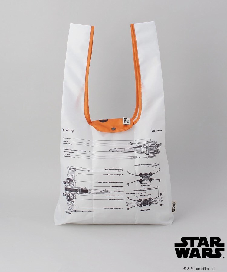 トゥーワントゥーキッチンストア(212 KITCHEN STORE)のエコバッグ M ロゴオレンジ ＜STAR WARS スター・ウォーズ ＞3