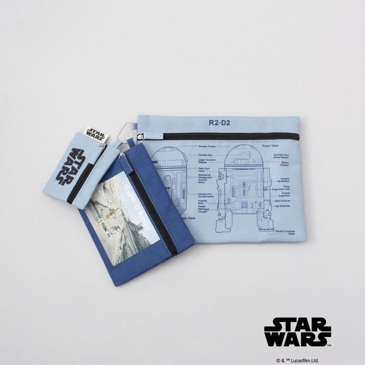 トゥーワントゥーキッチンストア(212 KITCHEN STORE)のポーチ３点セット NV ＜STAR WARS スター・ウォーズ ＞ スポットキャラクター
