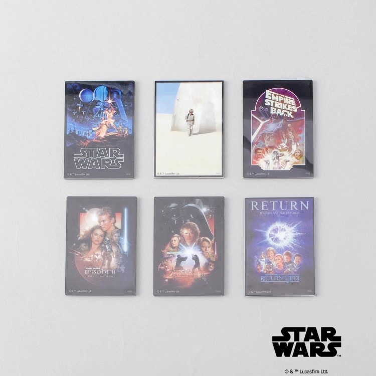トゥーワントゥーキッチンストア(212 KITCHEN STORE)のWEB限定 マグネット 6Pセット ＜STAR WARS スター・ウォーズ ＞ スポットキャラクター
