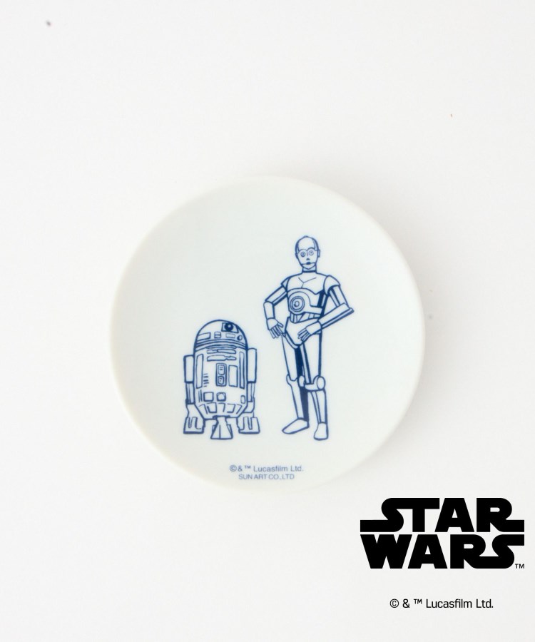 ミニプレート R2-D2&C-3PO <STAR WARS スター・ウォーズ ミニプレート R2-D2&C-3PO <STAR WARS スター・ウォーズ