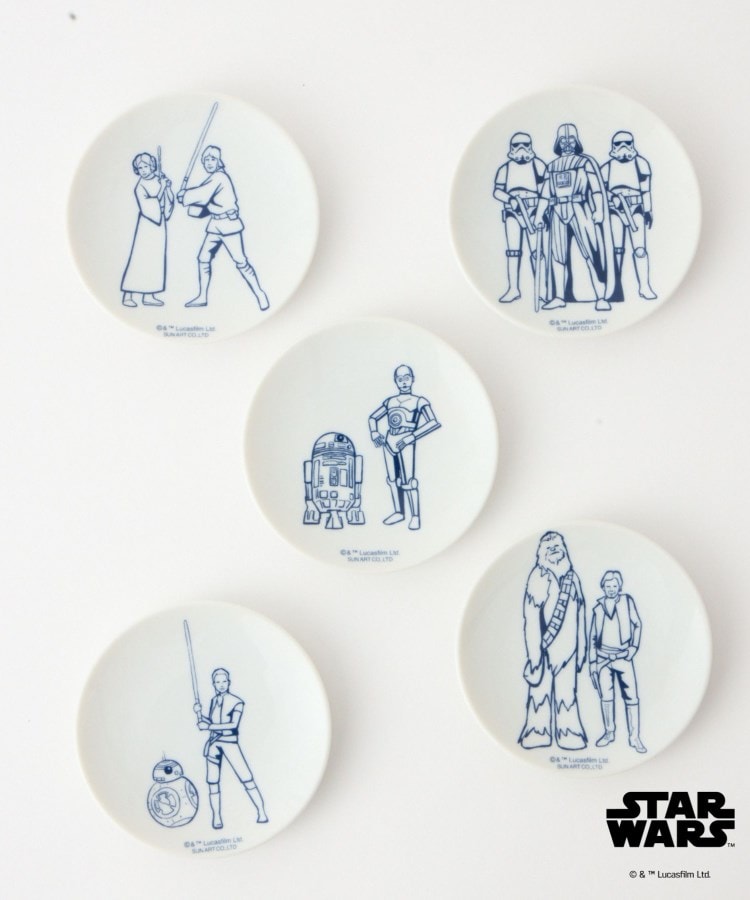 トゥーワントゥーキッチンストア(212 KITCHEN STORE)のミニプレート ５枚セット ＜STAR WARS スター・ウォーズ ＞1