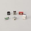 トゥーワントゥーキッチンストア(212 KITCHEN STORE)のミニマグネット　６個入　レトロ家電柄Ｂ その他