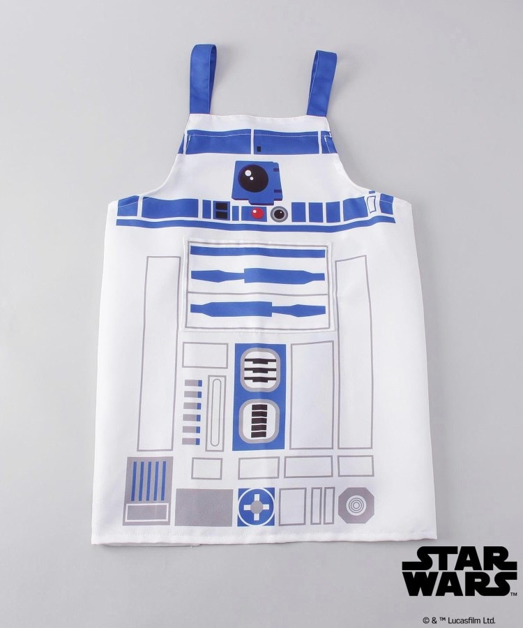 冬ギフト  キッズエプロンセット スター・ウォーズ WARS ＜STAR R2-D2 エプロン・三角巾