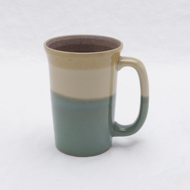 トゥーワントゥーキッチンストア(212 KITCHEN STORE)の土の香り 泡立ちビアカップ グリーン グラス・マグ・タンブラー