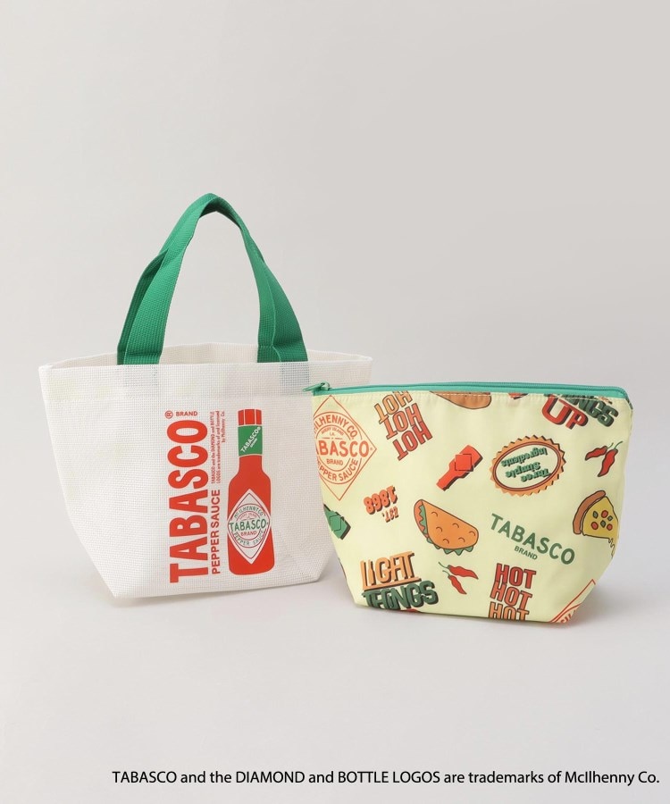 トゥーワントゥーキッチンストア(212 KITCHEN STORE)の保冷ポーチ付きメッシュトート S WH ＜TABASCO(R) タバスコ＞ その他