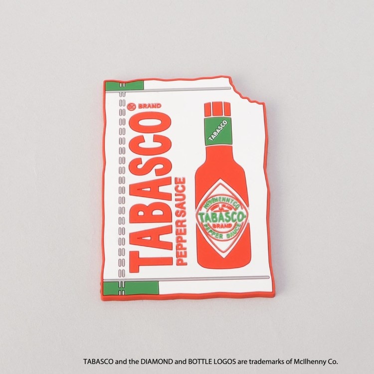 トゥーワントゥーキッチンストア(212 KITCHEN STORE)のラバーコースター OLDパウチ ＜TABASCO(R) タバスコ＞ ランチョン・コースター・クロス