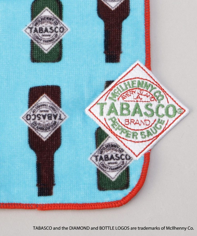 トゥーワントゥーキッチンストア(212 KITCHEN STORE)のワッペン付きミニタオル BL ＜TABASCO(R) タバスコ＞3