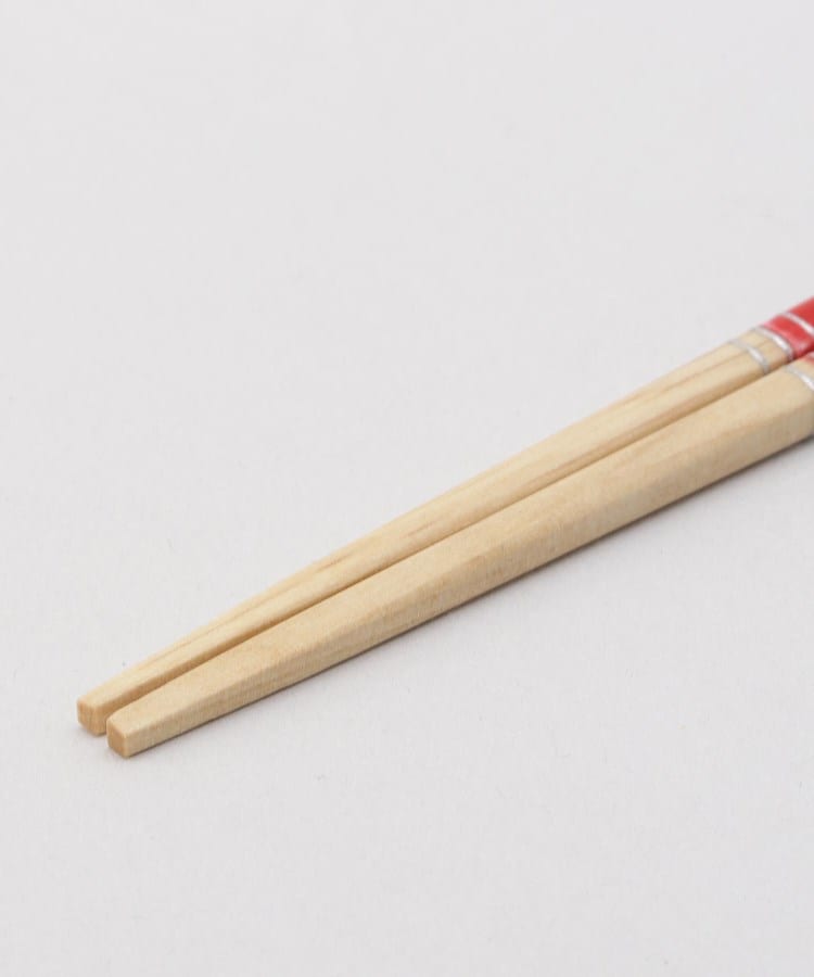 トゥーワントゥーキッチンストア(212 KITCHEN STORE)のほんとうにすべらないお箸 21cm 桜舞うレッド3