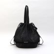 トゥーワントゥーキッチンストア(212 KITCHEN STORE)の◆ダブルメッシュドローストリングショルダー BK その他