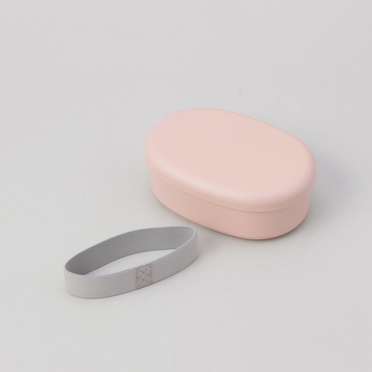 トゥーワントゥーキッチンストア(212 KITCHEN STORE)のさっと洗えるお弁当箱 プレミアム 480 スモーキーピンク ランチボックス