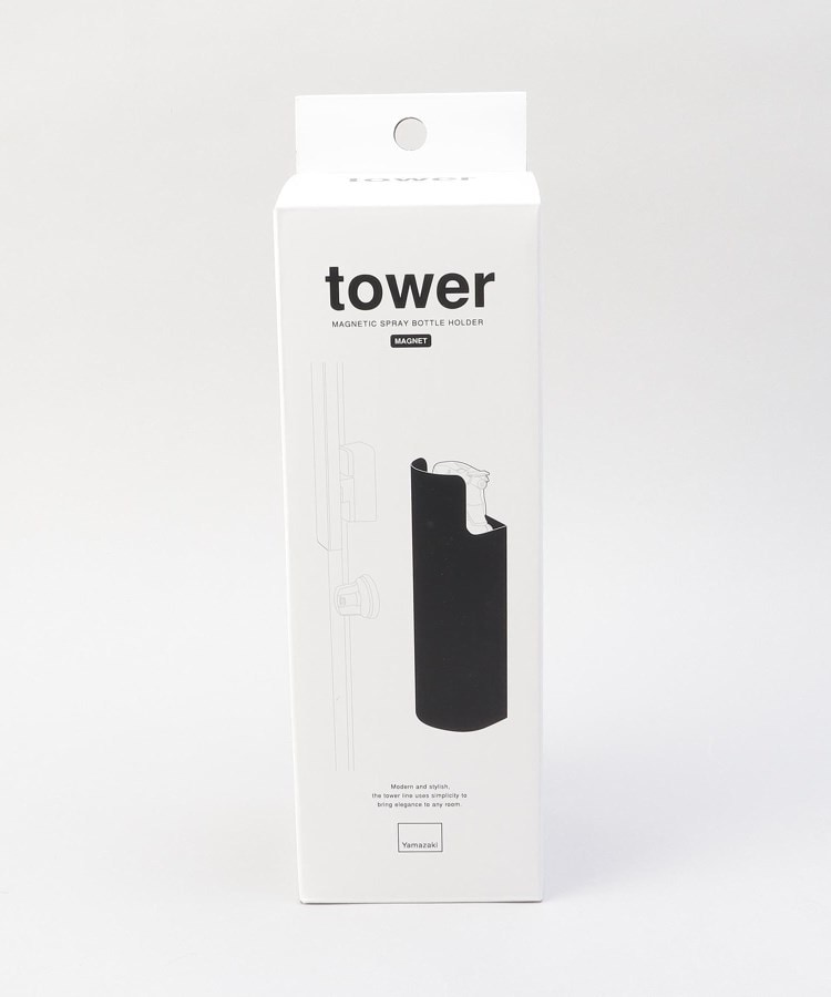 トゥーワントゥーキッチンストア(212 KITCHEN STORE)のマグネット目隠しスプレーホルダー WH 山崎実業 ＜tower タワー＞4