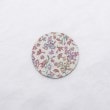 トゥーワントゥーキッチンストア(212 KITCHEN STORE)のラバストーンコースター ソフト プリント レッドフラワー その他