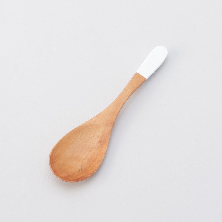 トゥーワントゥーキッチンストア(212 KITCHEN STORE)のウッドスプーンS ホワイト 箸・カトラリー