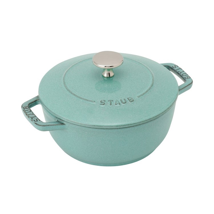 トゥーワントゥーキッチンストア(212 KITCHEN STORE)のWa-NABE S 16cm セージグリーン ＜STAUB ストウブ＞ 鍋