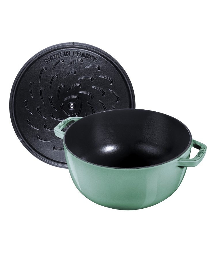 トゥーワントゥーキッチンストア(212 KITCHEN STORE)のWa-NABE M 18cm セージグリーン ＜STAUB ストウブ＞5