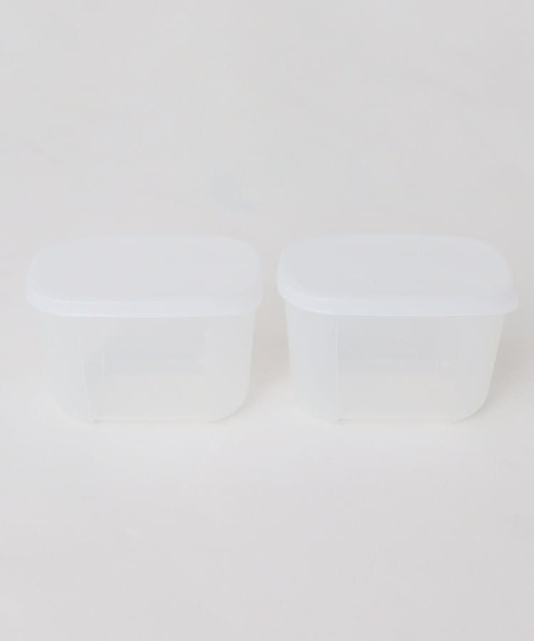 18%OFF Tupperware タッパーウェア スクエア容器 2個セット