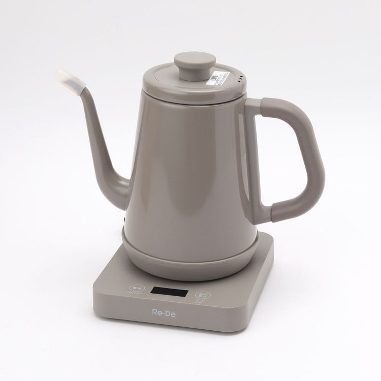 トゥーワントゥーキッチンストア(212 KITCHEN STORE)のリデケトル 1L ヒュッゲグレー ＜Re・De リデ＞ キッチン家電