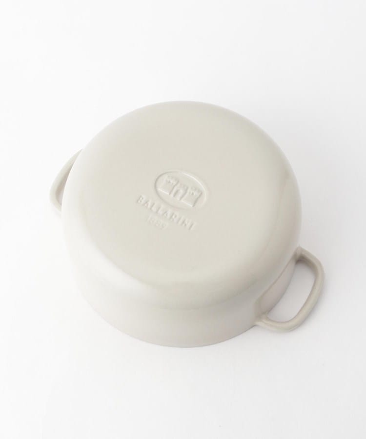 ◇ベラモンテ ラウンド 22cm クリームホワイト <BALLARINI ◇ベラモンテ ラウンド 22cm クリームホワイト <BALLARINI