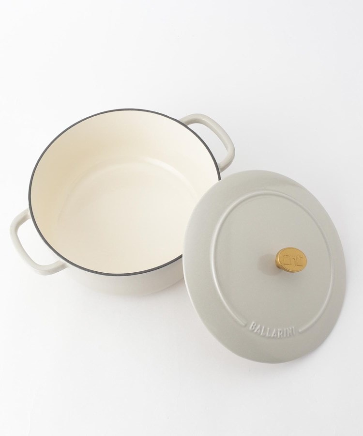 ◇ベラモンテ ラウンド 22cm クリームホワイト <BALLARINI ◇ベラモンテ ラウンド 22cm クリームホワイト <BALLARINI