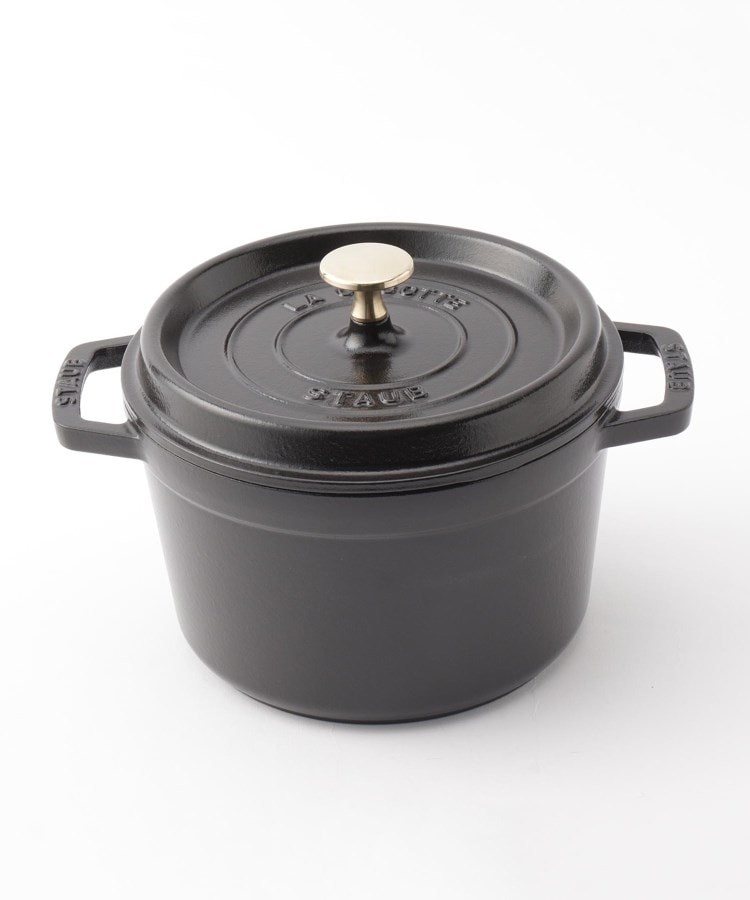 グランドココット ラウンド 20cm BK ＜STAUB ストウブ＞（鍋） | 212