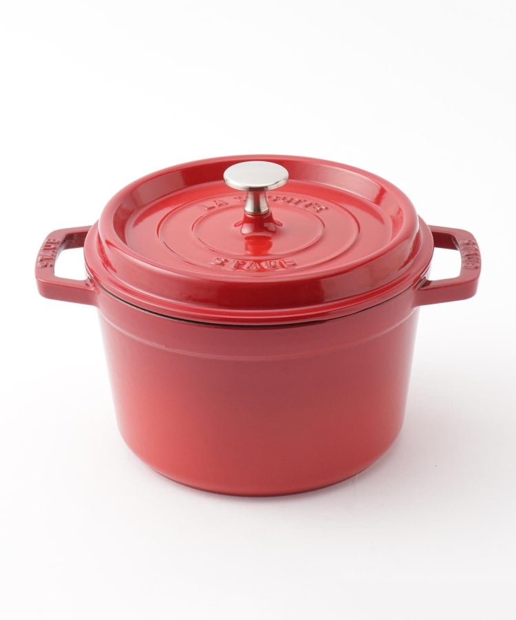 staub ココット　ラウンド　20cm チェリー