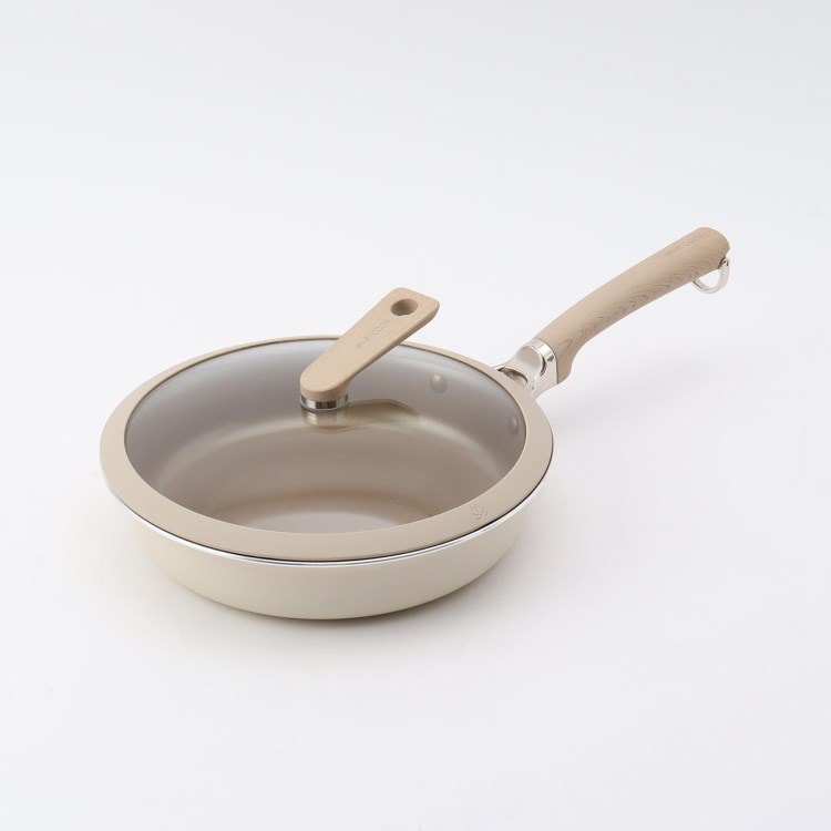 トゥーワントゥーキッチンストア(212 KITCHEN STORE)の◆DECO IH対応 フライパン ガラス蓋セット 26cm BE ＜evercook エバークック＞ フライパン