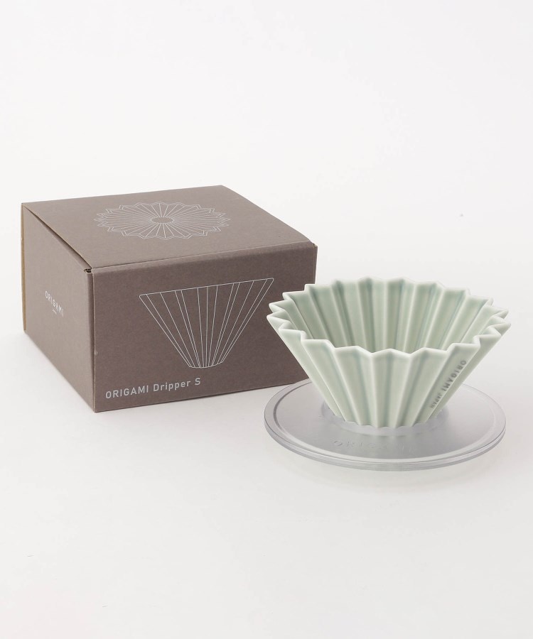 トゥーワントゥーキッチンストア(212 KITCHEN STORE)のORIGAMI ドリッパー S マットグリーン（ASホルダーセット）1
