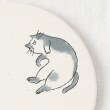 トゥーワントゥーキッチンストア(212 KITCHEN STORE)の陶器珪藻土コースター neko ひなたぼっこ3