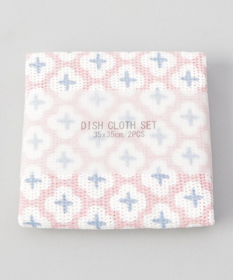 トゥーワントゥーキッチンストア(212 KITCHEN STORE)のコモンディッシュクロス2PCSセット PINK10