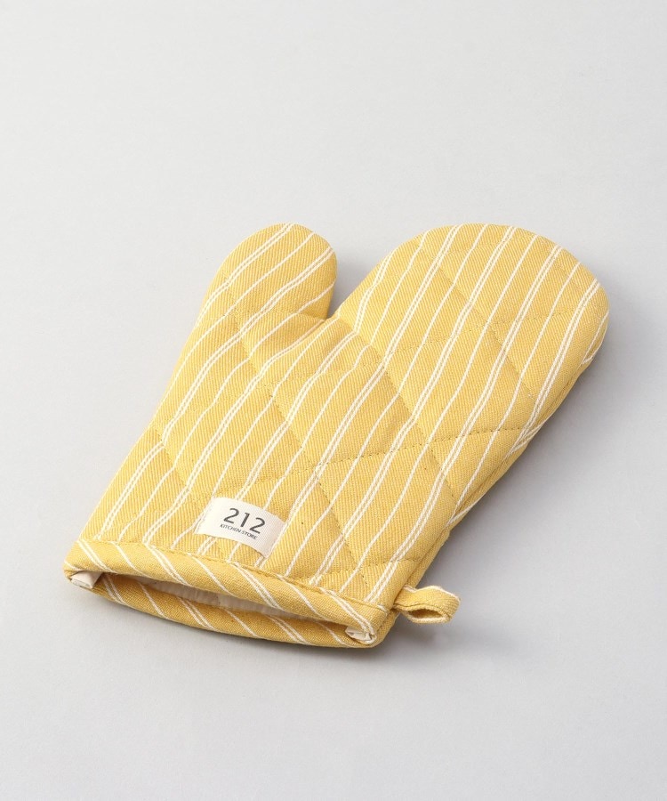 トゥーワントゥーキッチンストア(212 KITCHEN STORE)の◆Simple Stripe ミトン YE  ＜212Kオリジナル＞1