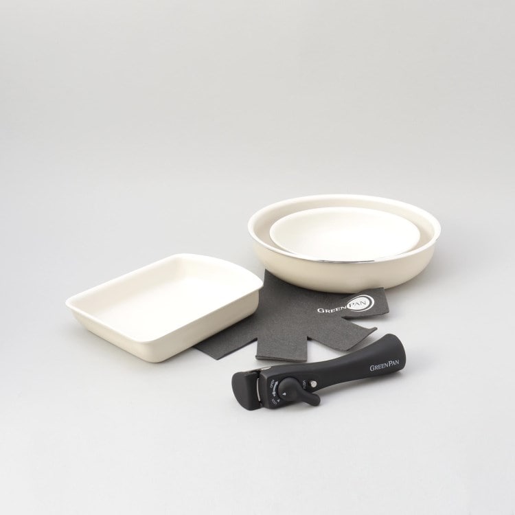 トゥーワントゥーキッチンストア(212 KITCHEN STORE)のクリックシェフ 5点セット WH ＜GREEN PAN グリーンパン＞