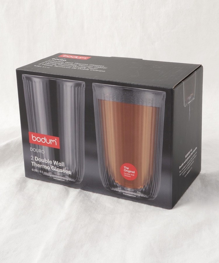 トゥーワントゥーキッチンストア(212 KITCHEN STORE)のデューロダブルウォールグラス 250ml(2個セット) ＜bodum ボダム＞7