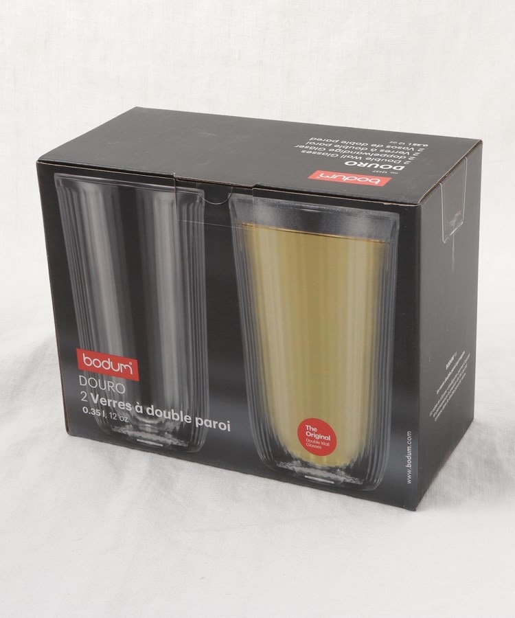 トゥーワントゥーキッチンストア(212 KITCHEN STORE)のデューロダブルウォールグラス 350ml(2個セット) ＜bodum ボダム＞8