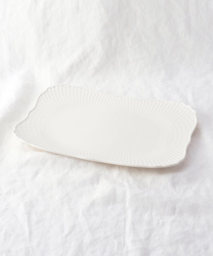 トゥーワントゥーキッチンストア(212 KITCHEN STORE)のドルチェコレクション リズ長角プレート  ３６cm1