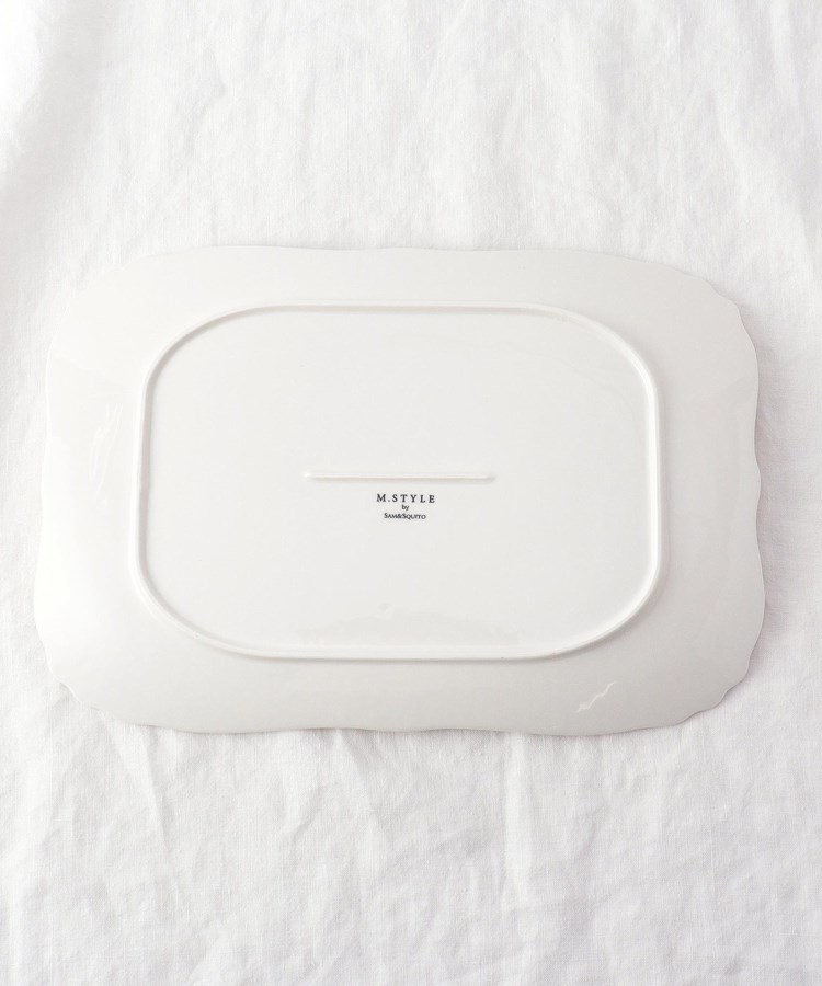 トゥーワントゥーキッチンストア(212 KITCHEN STORE)のドルチェコレクション リズ長角プレート  ３６cm4