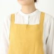 トゥーワントゥーキッチンストア(212 KITCHEN STORE)のリネンギャザーワンピースエプロン ヤマブキ ＜LINEN&BASIC リネンアンドベーシック＞4