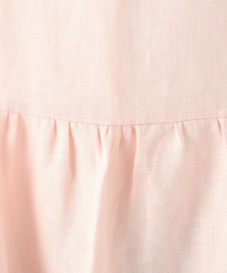トゥーワントゥーキッチンストア(212 KITCHEN STORE)のリネンギャザーワンピースエプロン チェリーピンク ＜LINEN&BASIC リネンアンドベーシック＞7
