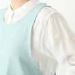 トゥーワントゥーキッチンストア(212 KITCHEN STORE)のスルーワンピースエプロン ミント ＜LINEN&BASIC リネンアンドベーシック＞5