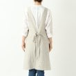 トゥーワントゥーキッチンストア(212 KITCHEN STORE)のスルーワンピースエプロン オートミール ＜LINEN&BASIC リネンアンドベーシック＞3