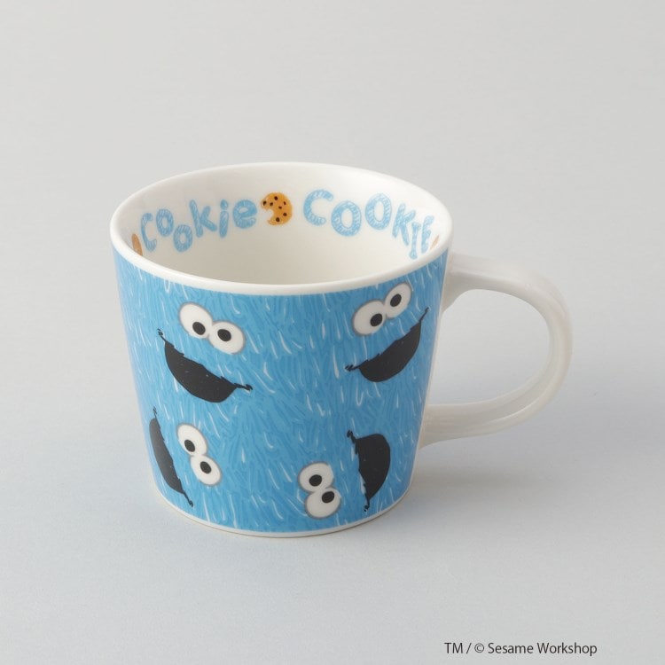 トゥーワントゥーキッチンストア(212 KITCHEN STORE)の◆スクリブル マグカップ クッキーモンスター ＜SESAME STREET ＞ スポットキャラクター