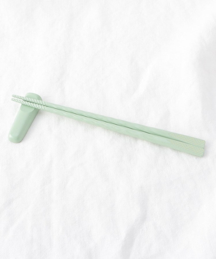 トゥーワントゥーキッチンストア(212 KITCHEN STORE)のすべらせん箸 雅 若緑3