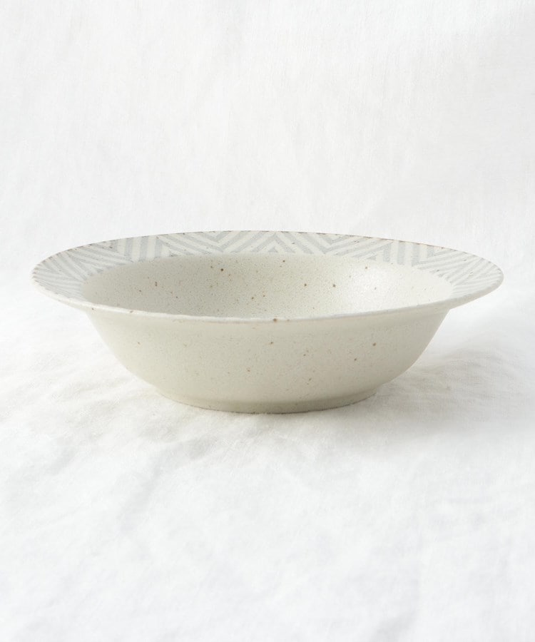 トゥーワントゥーキッチンストア(212 KITCHEN STORE)のヘリンボーン リム55鉢 GY2